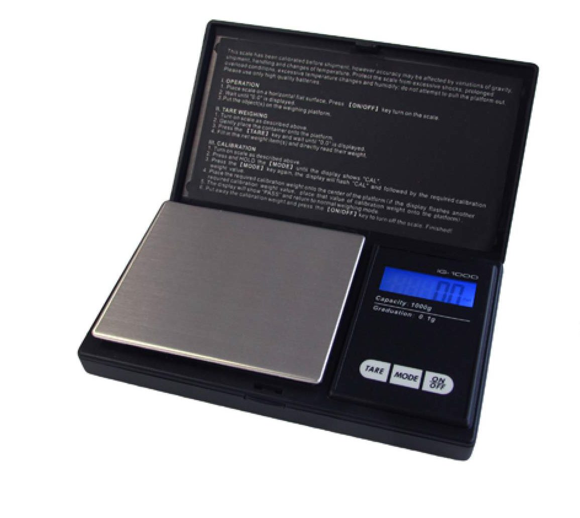 G-Force Digital Pocket Scale, 100g x 0.01g - Black (IG100BK)