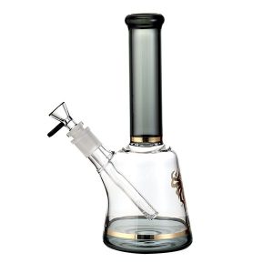 Xtreme 11" color tube Beaker Bong Black (XTR-212)