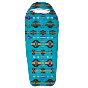 Printed Sleeping bag, with Fleece lining - 5Lbs - Assorted Colors - 30*F (1122)