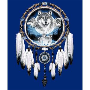 MHS Wolf Dreamcatcher (1702-7422)