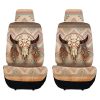 Designer Collection Graphic Plush Car Seat Cover (9717) - Image 6