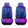 Designer Collection Graphic Plush Car Seat Cover (9717) - Image 3