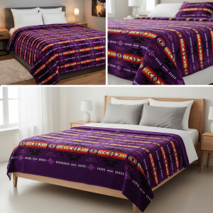 G3226 Purple, 1-Ply Queen Size Blanket (El Toro)1501-3226 PUR