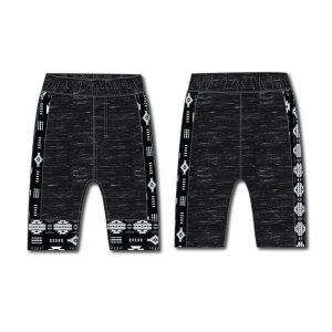 Single Jersey Knit Material  Athletic Shorts - Adult - Oakland (1226-1612)