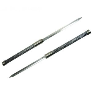 24 3/4″ Fantasy Double Blade Dagger (T255513BK)