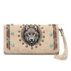 Embroidered Clutch - Wolf (1630 WF) - Image 2