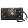 Embroidered Clutch - Wolf (1630 WF) - Image 3