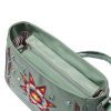 Embroidered Cross Body Bag - Star Design (1640 ST) - Image 2