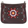 Embroidered Cross Body Bag - Star Design (1640 ST) - Image 9