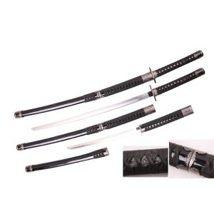 Samurai Sword Combo With Wakizashi in Scabbard (T60036)