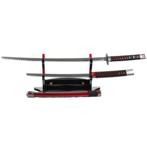 Samurai Sword Combo With Wakizashi in Scabbard (T60036BD)
