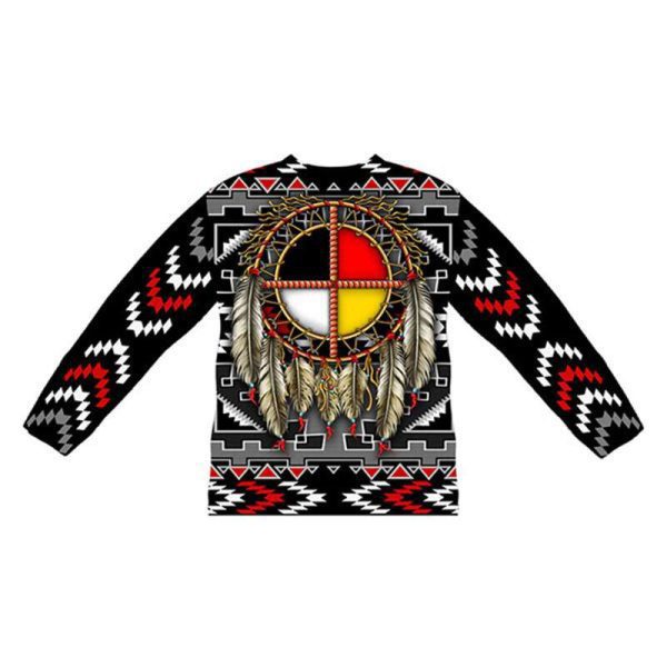 nu Trendz Sublimation Shirt Medicine Wheel Design