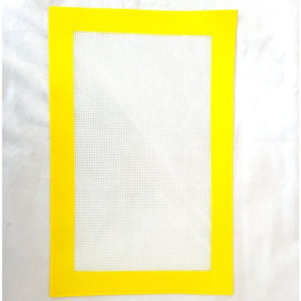 Rectangle Silicone Mat Yellow