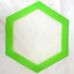 Octagon Silicone Mat Green