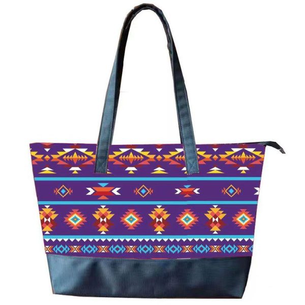 Heavy Duty Tote Bag - 7 Lakes print  (2536) - Image 2