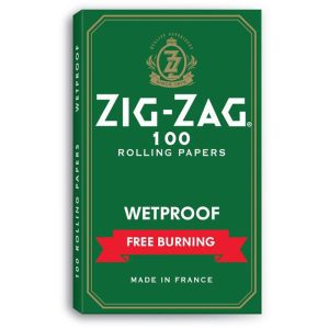 Zig Zag papers water proof green