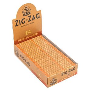 Zig Zag Unbleached Cigarette Papers - 1 1/4