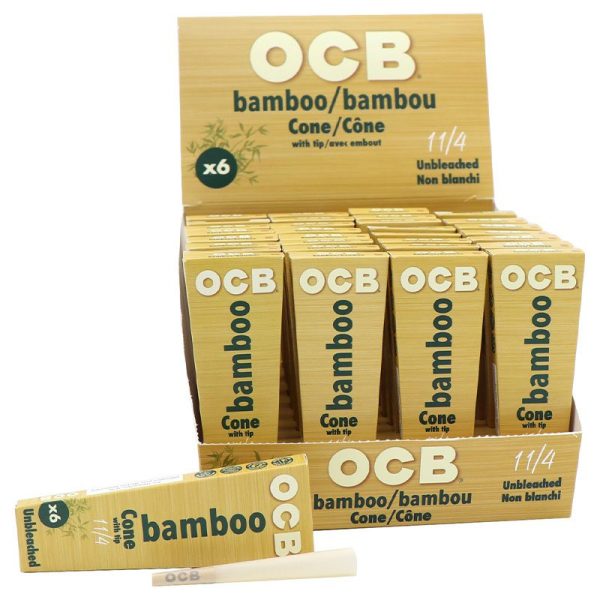 OCB Bamboo Cones 1 1/4"