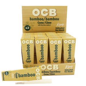 OCB Bamboo Cones King Size