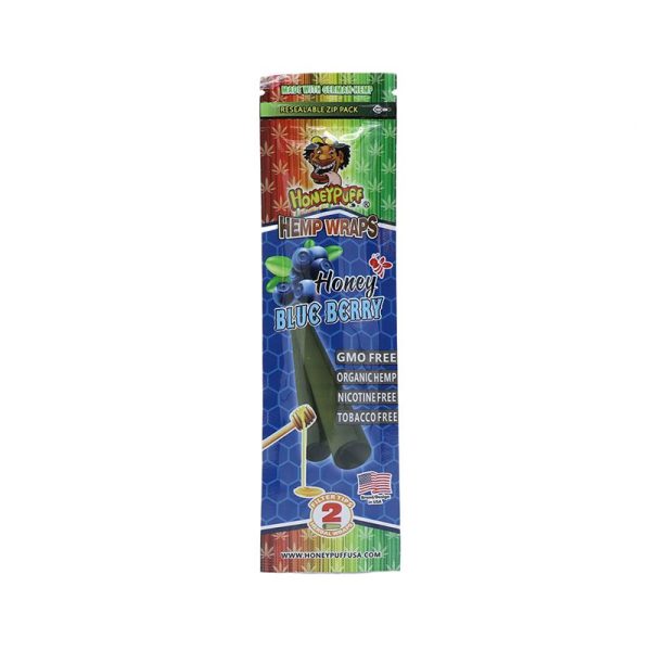 Honey Puff Hemp Wraps Blue Berry