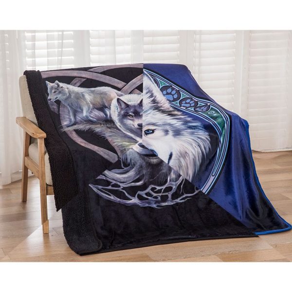 NuTrendz Sherpa Lined blankets spirit animals