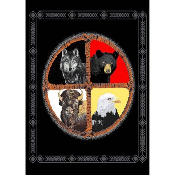Soft Area Rug - 5.5' x 8'  (1524B) - Image 5