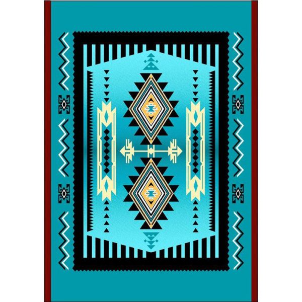 Soft Area Rug - 5.5' x 8'  (1524B) - Image 4