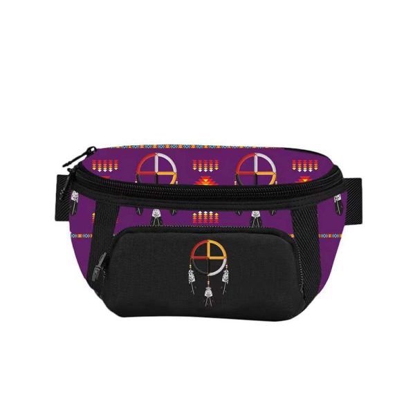 Medicine Wheel Design Fanny pack (2231) - Image 3