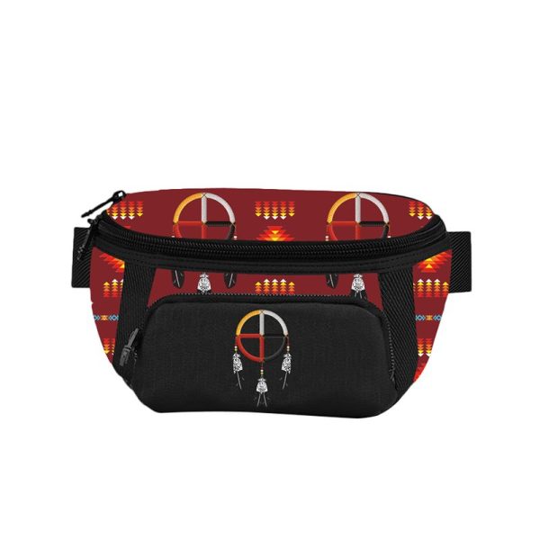 Medicine Wheel Design Fanny pack (2231) - Image 2