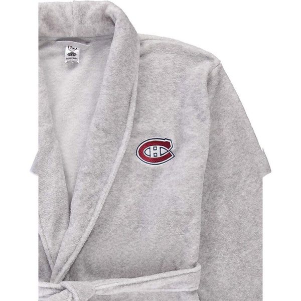 349-Plush Robe Team Embroidered - Montreal - Canadiens - Image 2