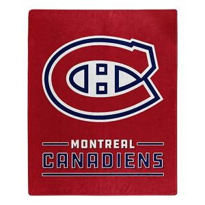 512- Licensed Sports Twin Size Blanket -Montreal Canadiens