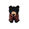 Black Bear Plush Toy 13" (3550/3551-Blk Bear) - Image 3