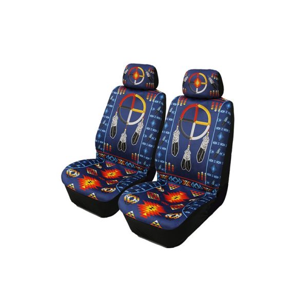 Medicine Wheel 2022 - Printed Car Seat Cover - Assorted Colors (9719) - Image 4