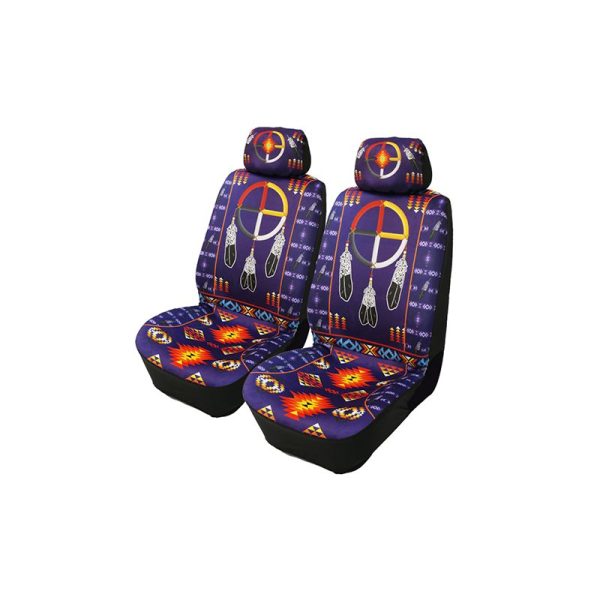 Medicine Wheel 2022 - Printed Car Seat Cover - Assorted Colors (9719) - Image 3