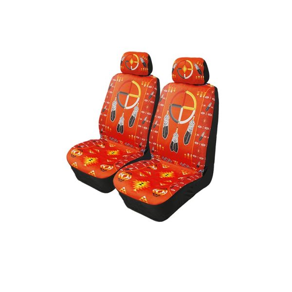 Medicine Wheel 2022 - Printed Car Seat Cover - Assorted Colors (9719) - Image 2