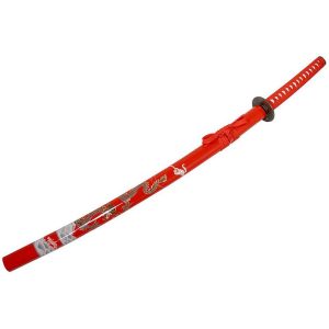 40" Red Collectible Dragon Katana Samurai Sword Ninja (6266)