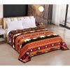 Rustic Bison Design Silk Touch Reversible Blanket Queen Size (1852) - Image 3