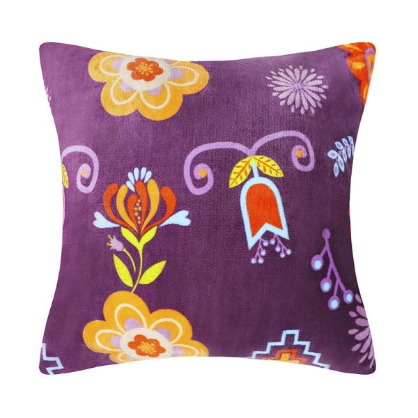 Native floral Design Silk touch Cushion 18x18" - Assorted   (0346) - Image 4