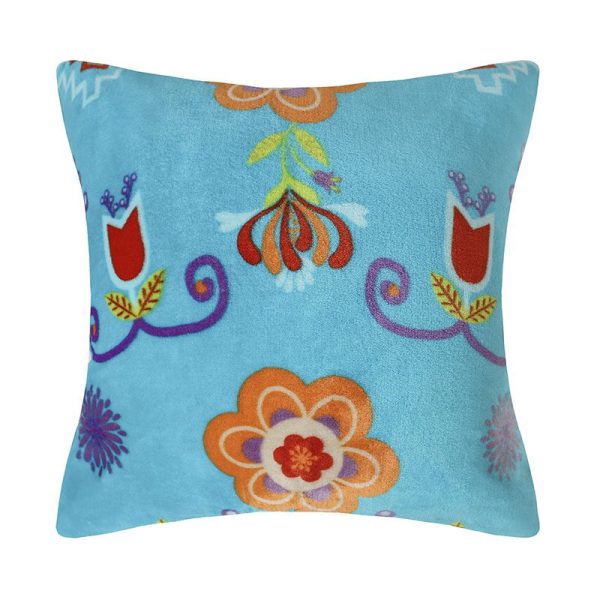 Native floral Design Silk touch Cushion 18x18" - Assorted   (0346) - Image 5