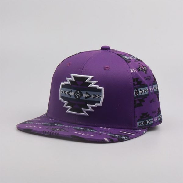 Embroidered Snapback Hat (1189) - Image 4