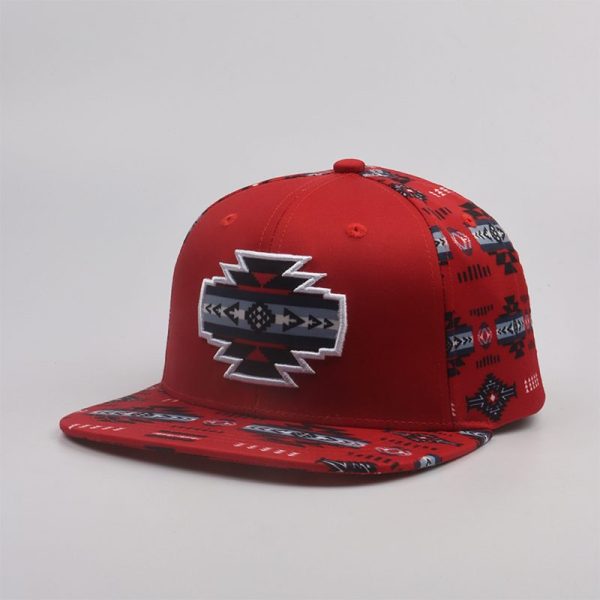 Embroidered Snapback Hat (1189) - Image 3