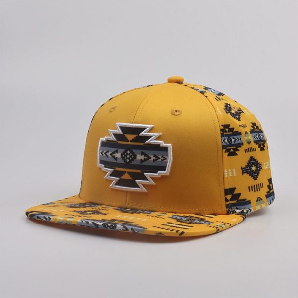 Embroidered Snapback Hat (1189)