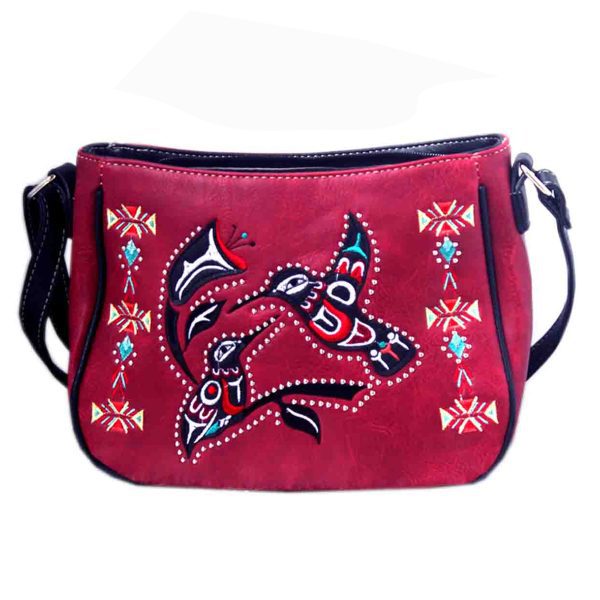 Hummingbird Designer Cross Body Bag (G603W216 WN/Red)