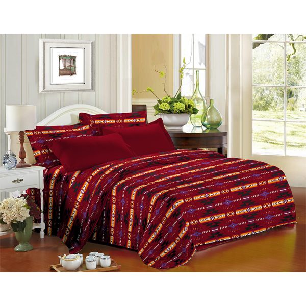 6 Piece King Size Sheet Set - (0356) - Image 5