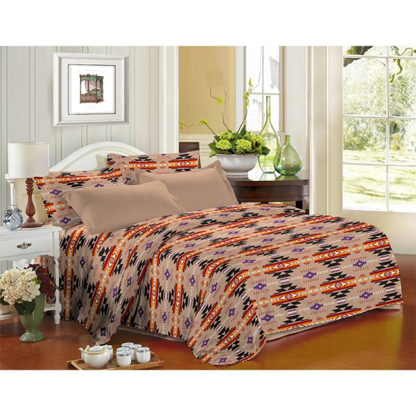 6 Piece King Size Sheet Set - (0356) - Image 3