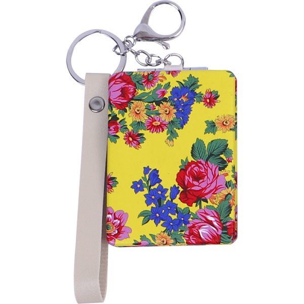 Glass Floral Mirror - Assorted Colors (Floral 996) - Image 3