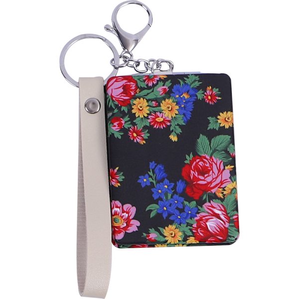 Glass Floral Mirror - Assorted Colors (Floral 996) - Image 2