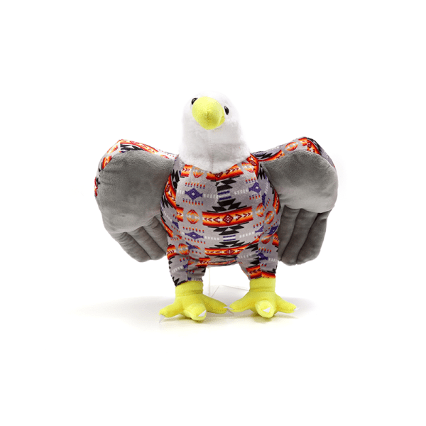 Eagle  Printed Plush Toy 15" (3551-Eagle) - Image 2