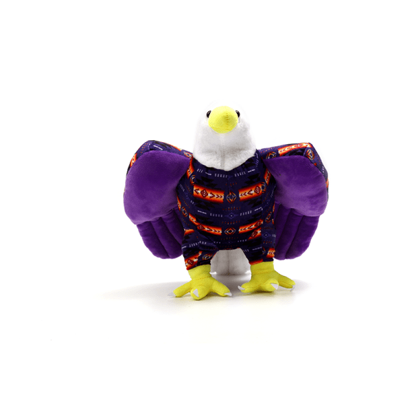 Eagle  Printed Plush Toy 15" (3551-Eagle) - Image 7