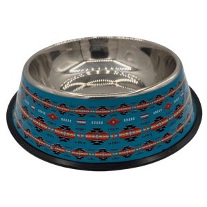 Native Printed Pet Bowls - (3331)